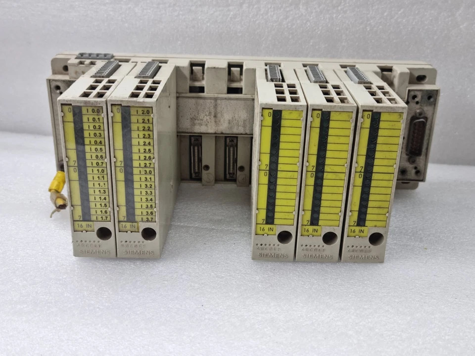 SIEMENS SINUMERIK PLC SET BASE UNIT+MODULE MADE IN GERMANY